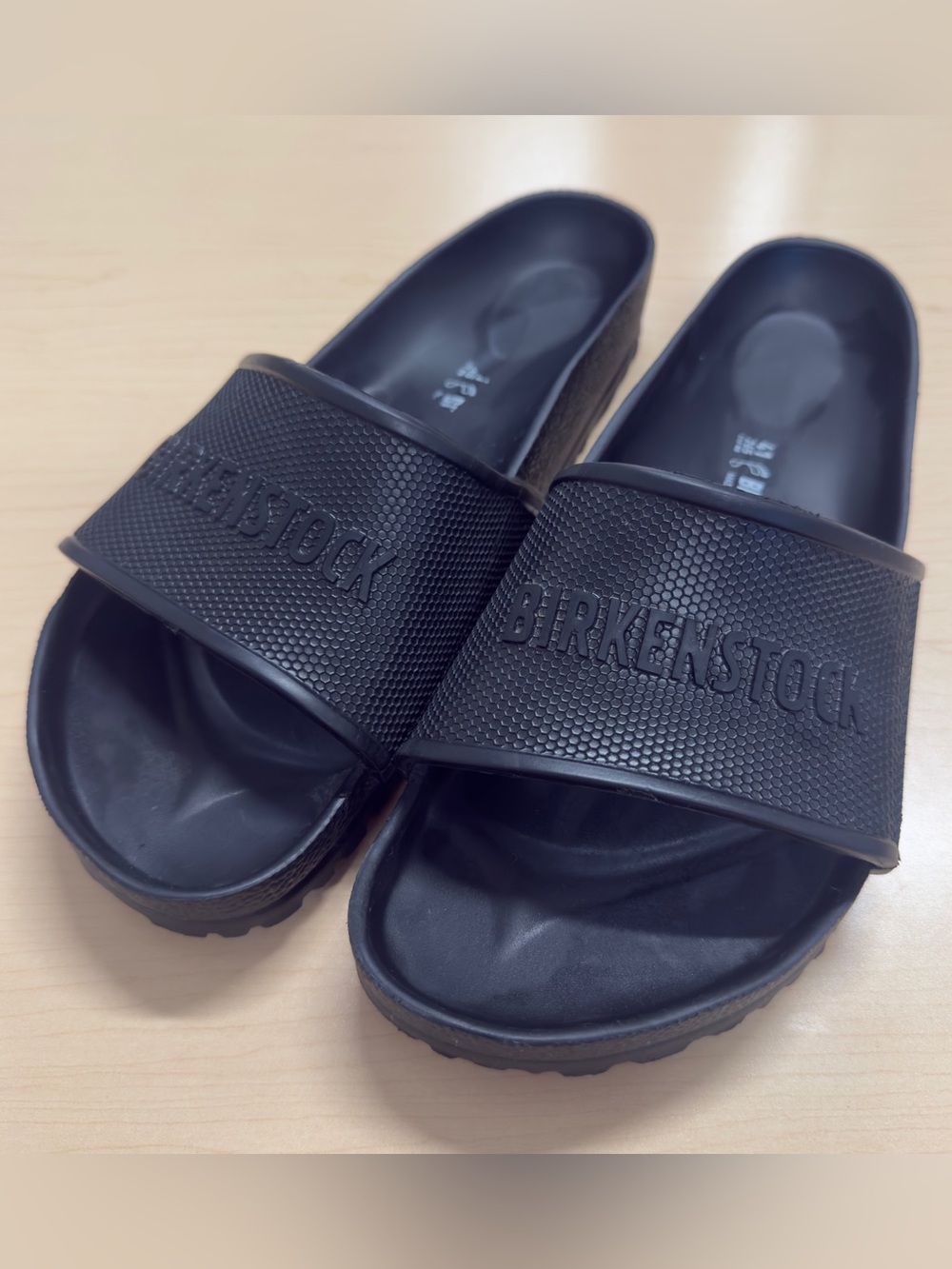 Birkenstock Black Barbados EVA Slide Sandals Size 41 /US Women’s 10-10.5/Mens 8